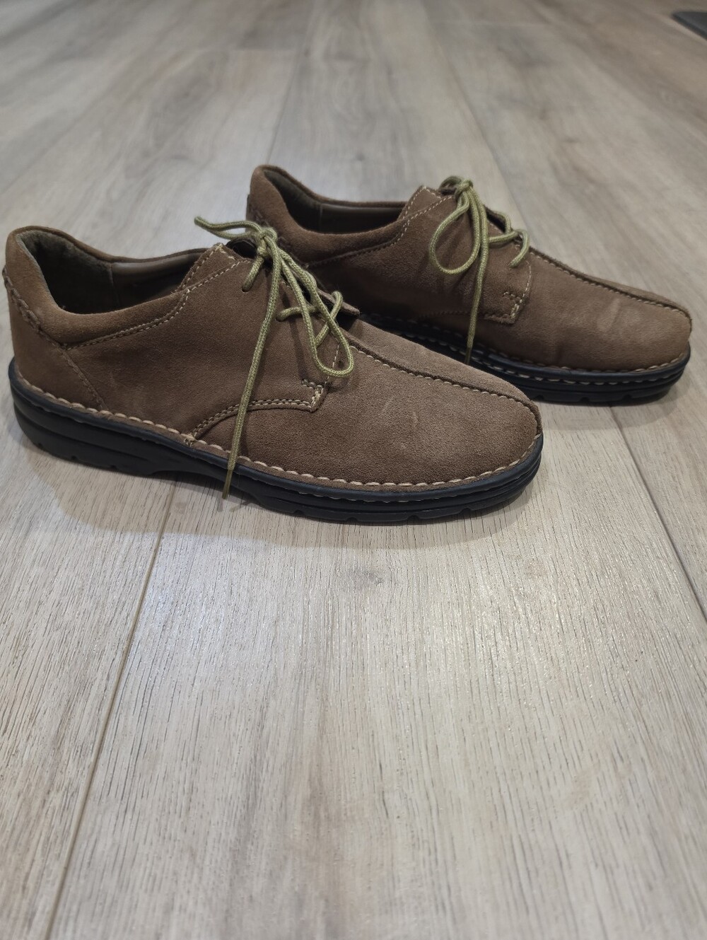 Earth Shoe Brown Suede Oxford Shoes Womens 8 Granola Mori Girl Cottagecore